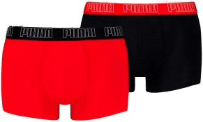Puma Everyday Trunks Svart/Rød