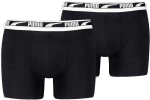 Puma Multi Logo Boxer Grå/Svart