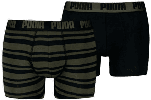 Puma Heritage Stripe Boxer Svart/Grønn