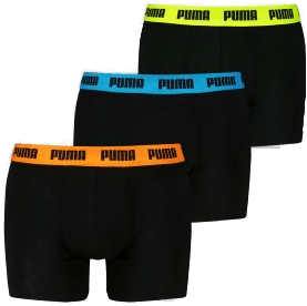 Puma 3P Everyday Boxer Svart/Oransje