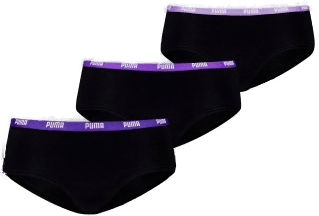 Puma Truser 3P Iconic Hipster Dame