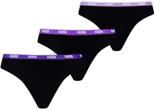 Puma Iconic String Truser 3P Svart/Rosa