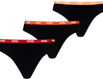 Puma Iconic String Truser 3P Svart/Rød