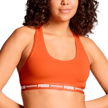 Puma Iconic Racer Back Bra Oransje