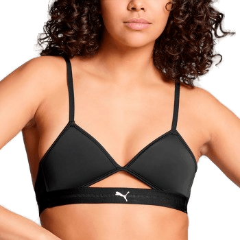 Puma Cut Out Triangle Top Svart