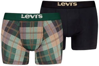 Levis 2P Plaid Aop Boxer Brief XX-Large