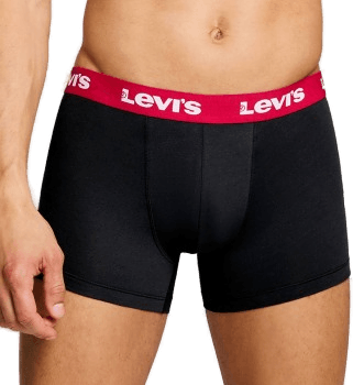 Levis Repeat Logo Boxer Brief Svart/Hvit Small