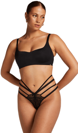 Hunkemöller G-streng Lorraine Svart