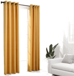 Vidaxl Lystette gardiner 140x225 cm 2 stk