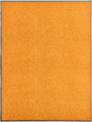 Vidaxl Dørmatte oransje 90x120 cm