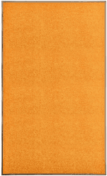 Vidaxl Dørmatte oransje 90x150 cm