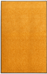 Vidaxl Dørmatte oransje 120x180 cm