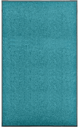 Vidaxl Dørmatte turkis 90x150 cm