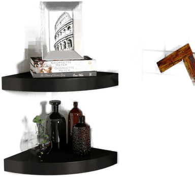 Vidaxl Flytende vegghyller 25x25 cm