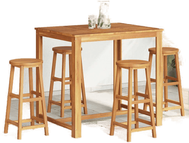 Vidaxl Bakrakker 4 stk akasie