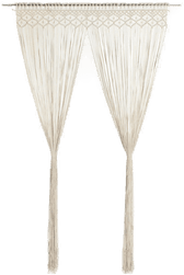 Vidaxl Makramé gardin 140x240 cm