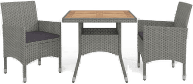 Vidaxl Hagespisegruppe 3 deler