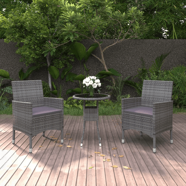 Vidaxl Hagespisegruppe 3 deler