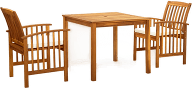 Vidaxl Hagespisegruppe 3 deler