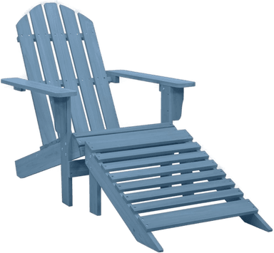 Vidaxl Adirondack hagestol blå