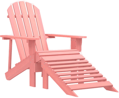 Vidaxl Adirondack hagestol rosa
