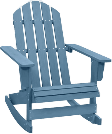 Vidaxl Adirondack gyngestol blå