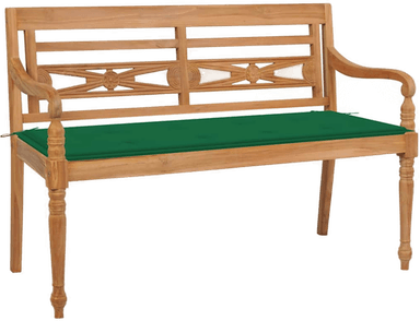 Vidaxl Batavia benk 120 cm teak