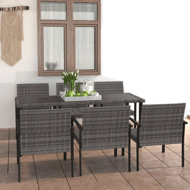 Vidaxl Hagespisegruppe 7 deler