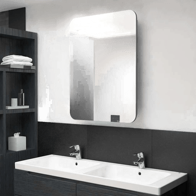 Vidaxl LED-speilskap 60x11x80 cm