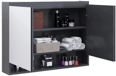 Vidaxl Speilskap 80x15x60 cm