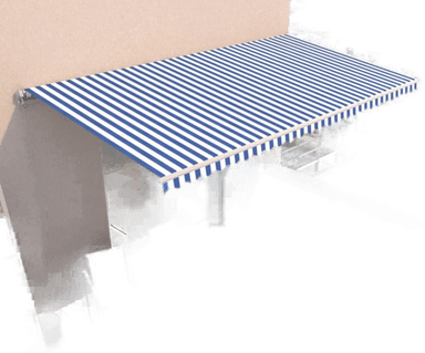 Vidaxl Manuell uttrekkbar markise 600x350 cm