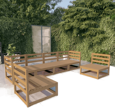 Vidaxl Hagesofagruppe 6 deler