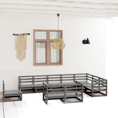 Vidaxl Hagesofagruppe 10 deler