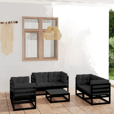 Vidaxl Hagesofagruppe 7 deler