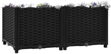 Vidaxl hevet bed 80x40 cm