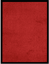 Vidaxl Dørmatte rød 40x60 cm
