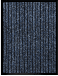 Vidaxl Dørmatte stripet blå 60x80 cm