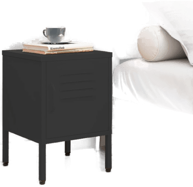 Vidaxl Nattbord antrasitt 35x35 cm