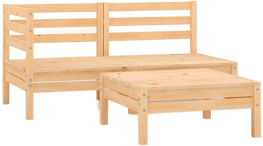 Vidaxl Hagesofagruppe 3 deler