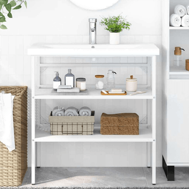 Vidaxl Badehylle 79x38x83 cm