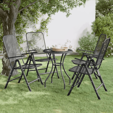 Vidaxl Sammenleggbare hagestoler 4 stk