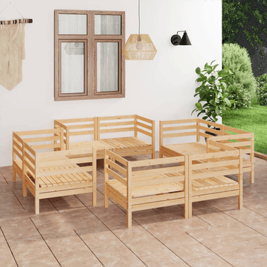 Vidaxl Hagesofagruppe 8 deler