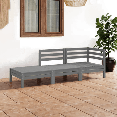 Vidaxl Hagesofagruppe 3 deler