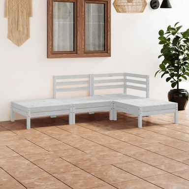 Vidaxl Hagesofagruppe 4 deler