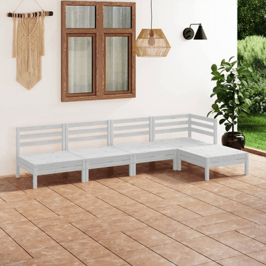 Vidaxl Hagesofagruppe 5 deler