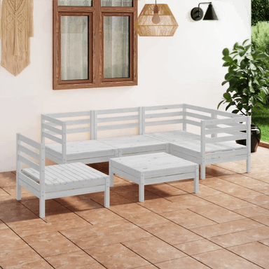 Vidaxl Hagesofagruppe 6 deler