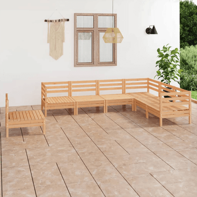 Vidaxl Hagesofagruppe 7 deler