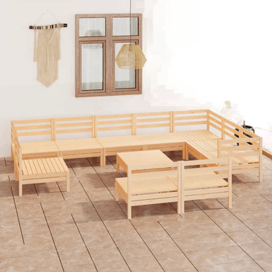 Vidaxl Hagesofagruppe 11 deler