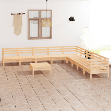 Vidaxl Hagesofagruppe 10 deler