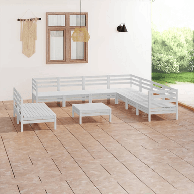 Vidaxl Hagesofagruppe 10 deler